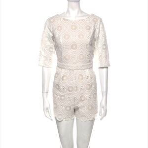 Elliatt Short Lace Romper